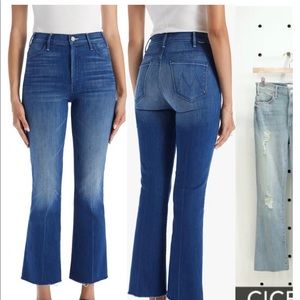 MOTHER Hustler ankle fray jeans- Wishful Drinking